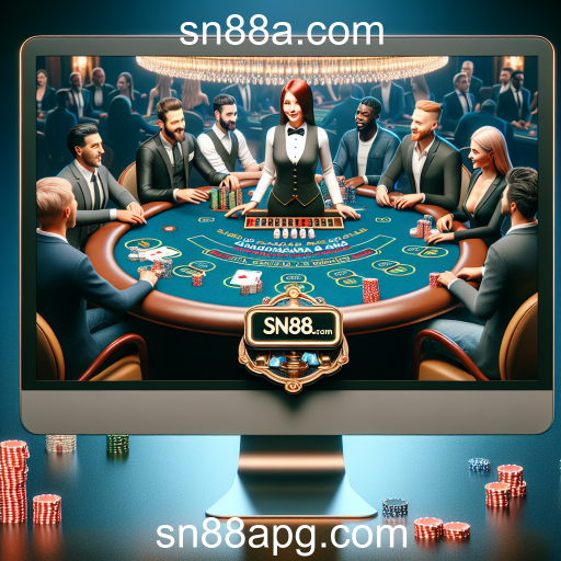 Experiência Única no Cassino ao Vivo do sn88a.com